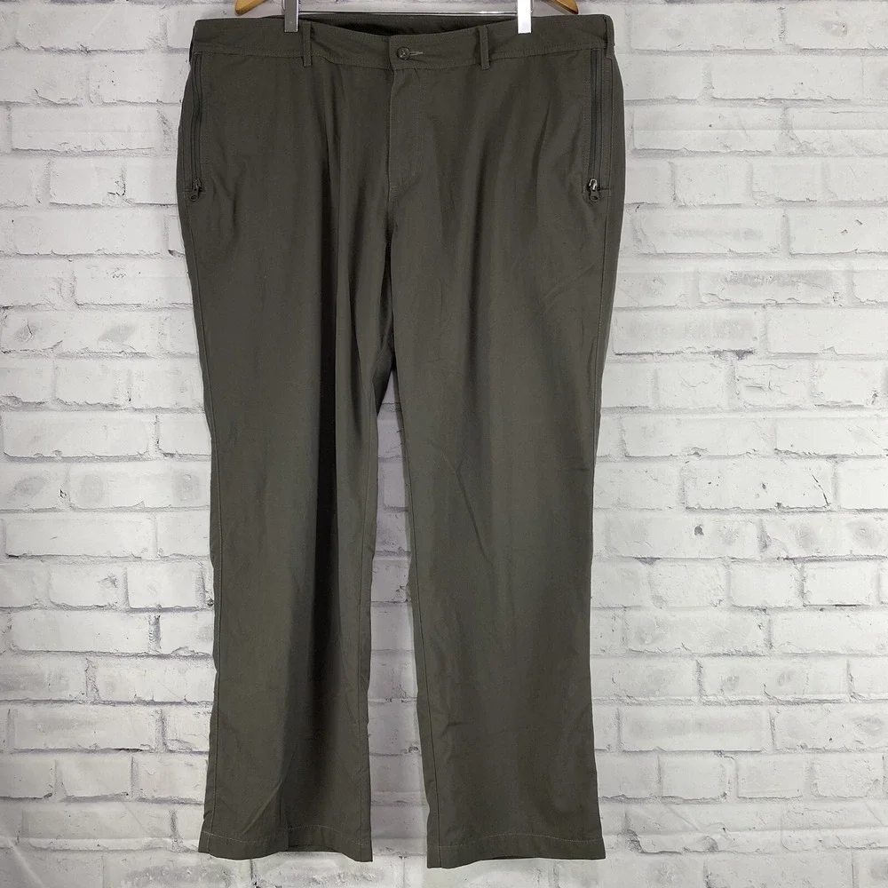 Clothing Arts Pants Men's Size 42 (42x32) Travel‎ Pants Pick-Pocket Proof Gray